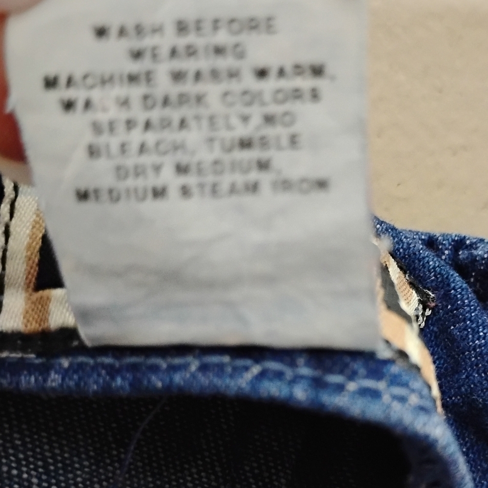 Forenza Vintage 90s Jean Mini Skirt Size 10 - Picture 6 of 6